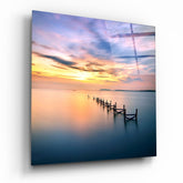 Sunset Glass Wall Art.
